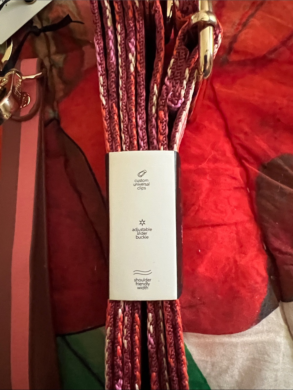 NWT KEDZIE matching adjustable guitar bag strap and wristlet/wallet strap - Picture 4 of 6